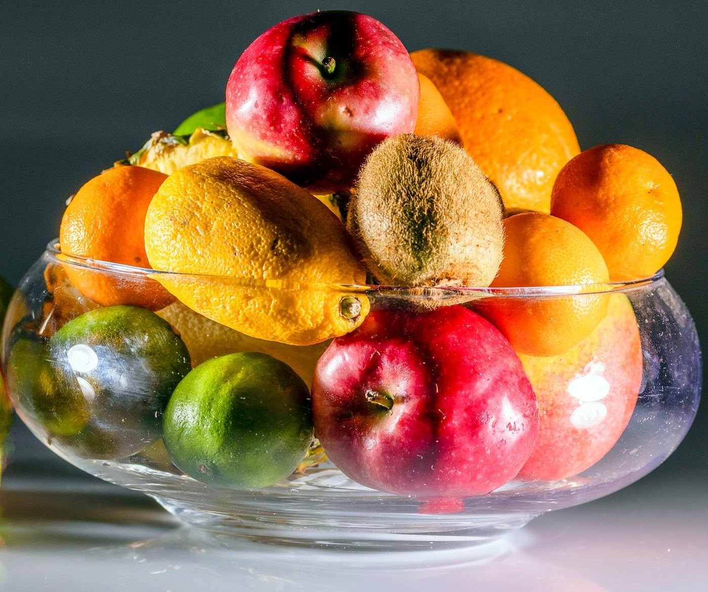 Commercial product photo of a fruit bowl